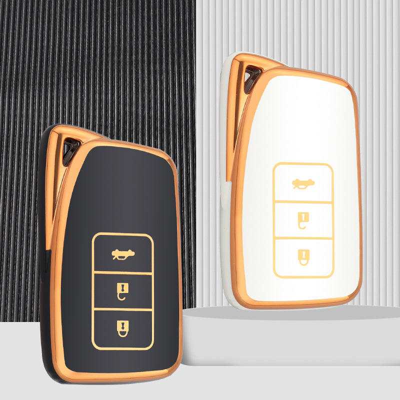 Capa para Lexus NX, GS, RX, IS, ES, GX, LX, RC, 200, 250, 350, LS, 450H, 300H (3 Botões)