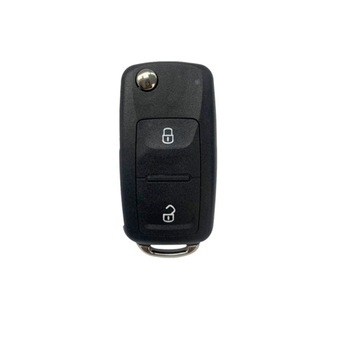 Capa para Volkswagen Polo, Tiguan, Passat, Golf, Jetta, Lavida (2 botões)