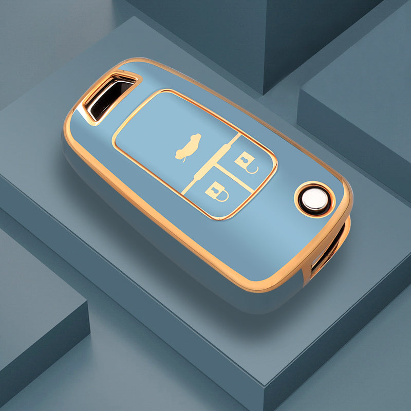 Capa para Chevrolet Cruze, Aveo, Trax, Sail, Malibu e Captiva (3 Botões)