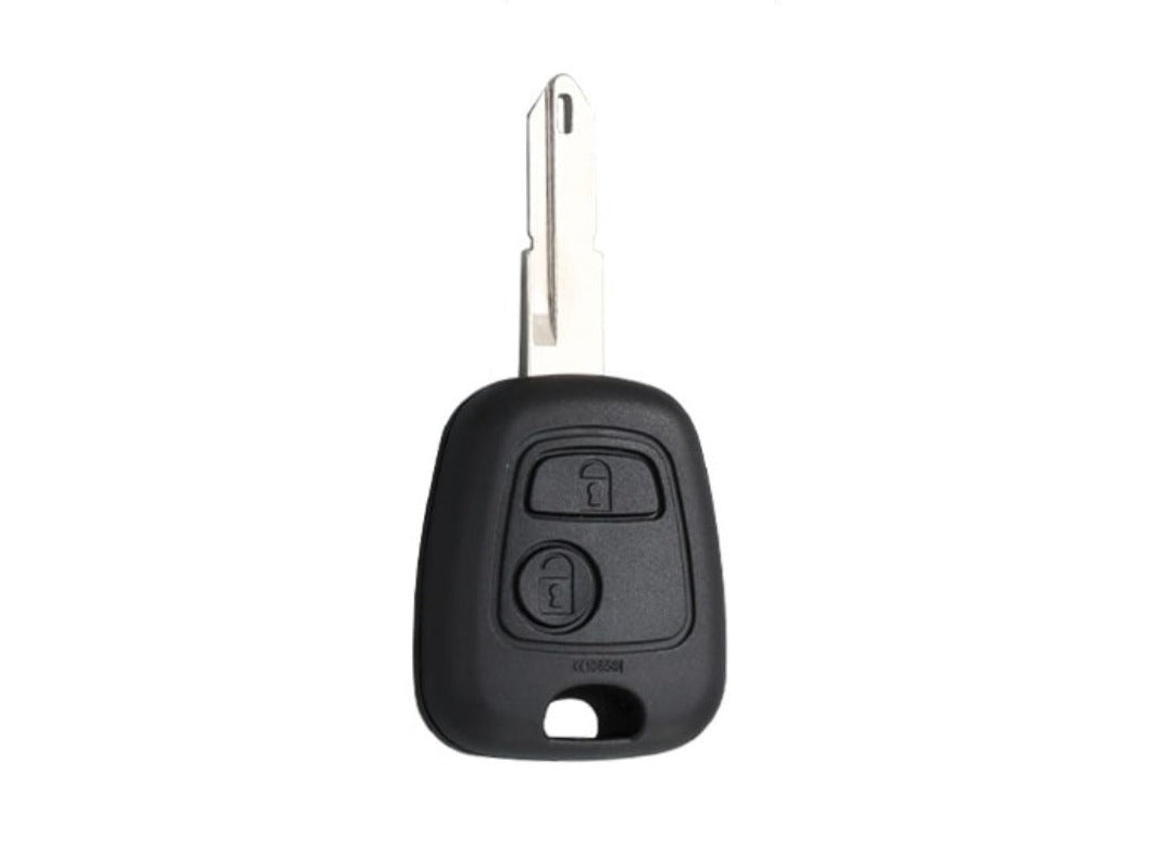 Capa para Peugeot 106, 107, 206, 207, 306, 307, 406, 407 (2 botões)
