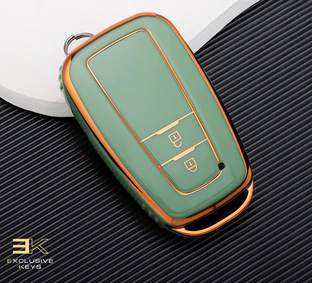 Capa Para Toyota Corolla, Prius, Camry, CHR, C-HR, RAV4, Altis, Land Cruiser, Prado (2 botões)