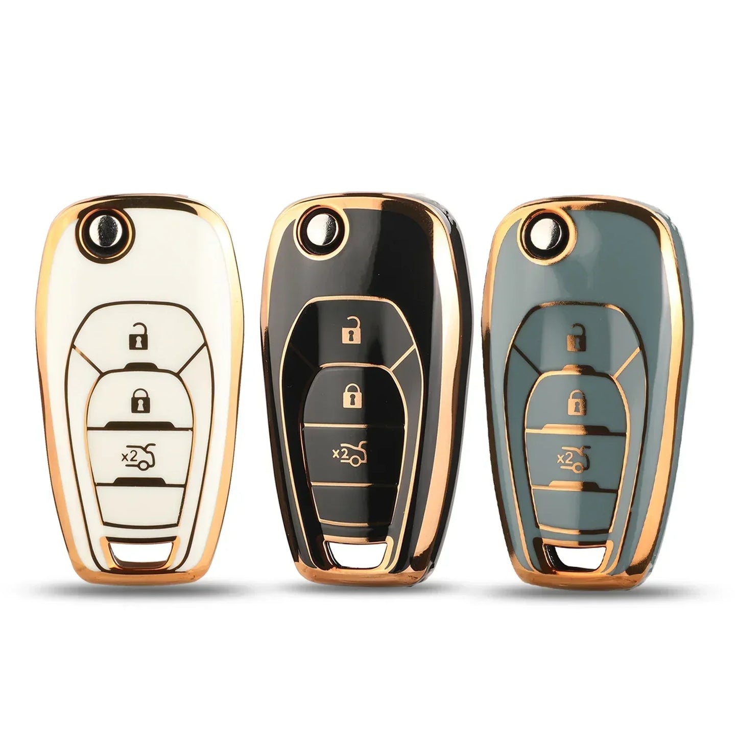 Capa para Chevrolet Cruze Avo Auto Smart Replace Flip Key 3 Botões