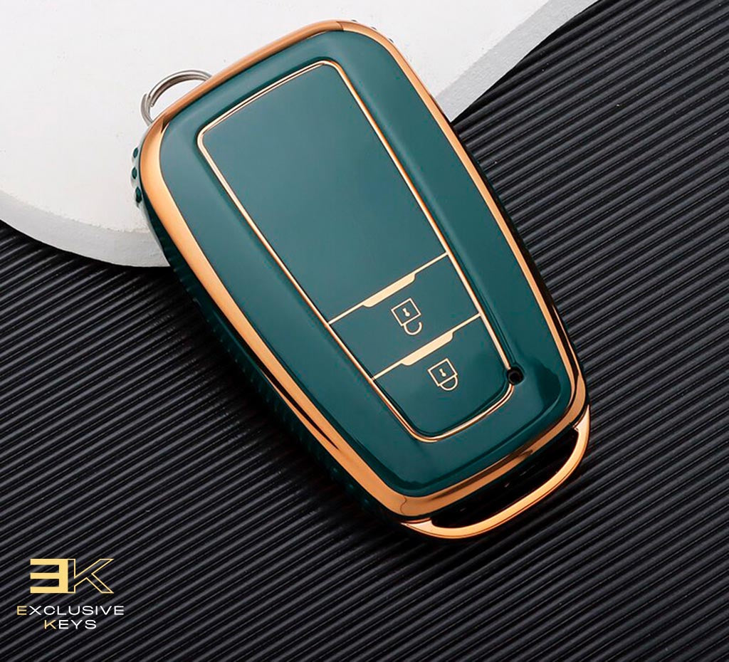 Capa Para Toyota Corolla, Prius, Camry, CHR, C-HR, RAV4, Altis, Land Cruiser, Prado (2 botões)