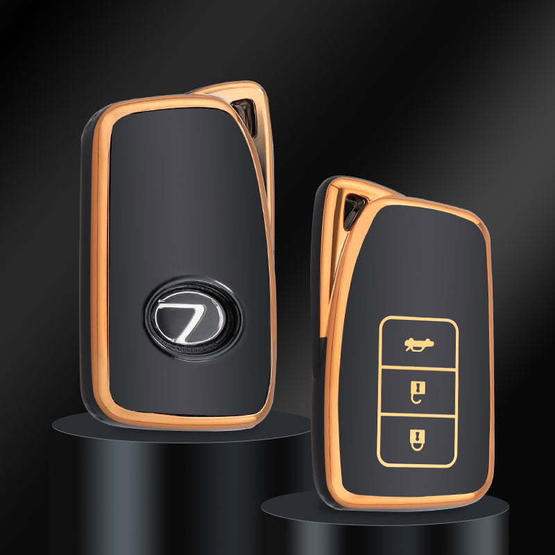 Capa para Lexus NX, GS, RX, IS, ES, GX, LX, RC, 200, 250, 350, LS, 450H, 300H (3 Botões)