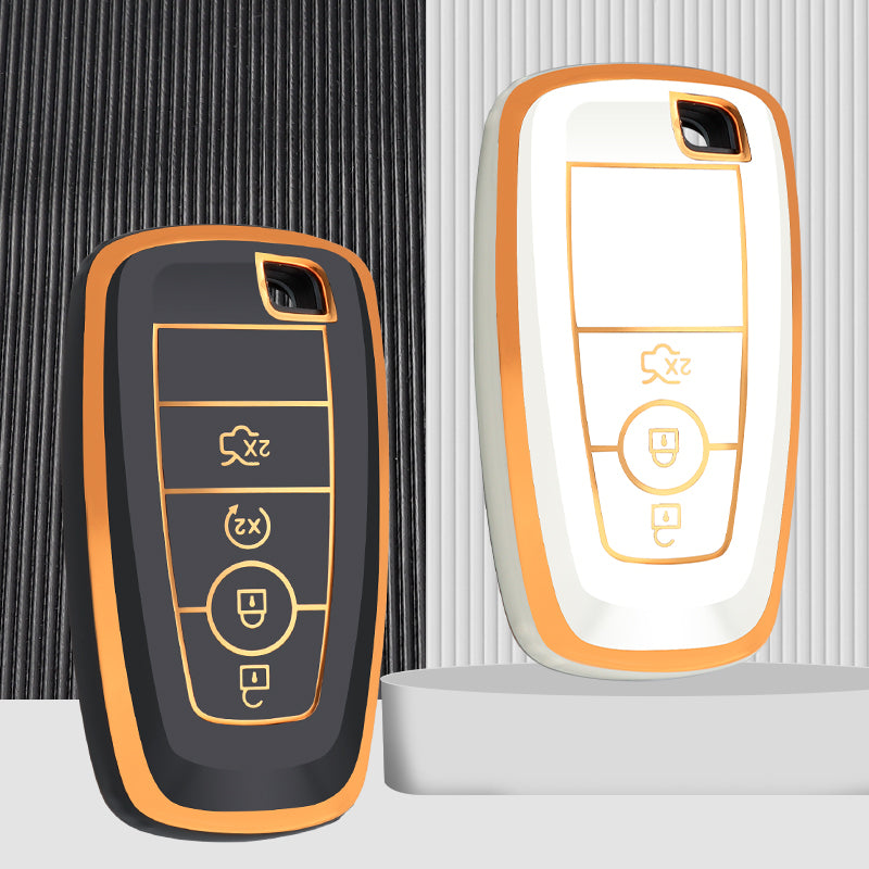 Capa para Ford Edge, Fusion, Mustang, Explorer, F150, F250, F350, Ecosport (4 Botões)