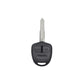 Capa para Mitsubishi Evolution, Lancer, EX, Grandis, Outlander, Triton, Pajero, ASX (2 botões)