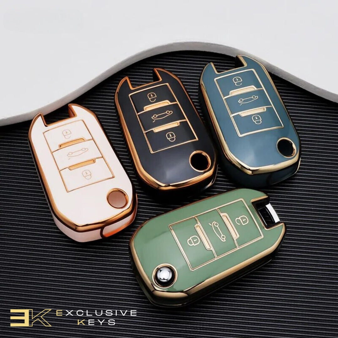 Capa para Citroën C4, C3, C6, CACTUS, C8 (botão do porta-malas)