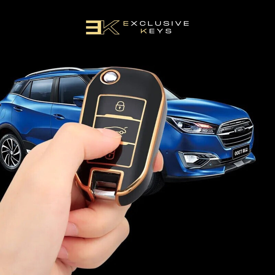 Capa para Citroën C4, C3, C6, CACTUS, C8 (botão do porta-malas)