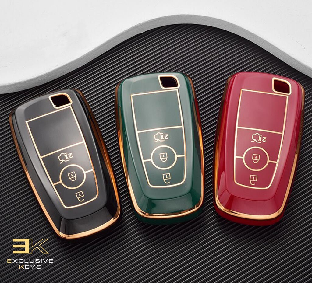 Capa para Ford Edge, Fusion, Mustang, Explorer, F150, F250, F350, Ecosport (3 Botões)