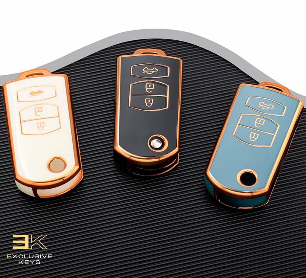 Capa para Mazda 3, 5, 6, Série M6, RX8 e MX5 (3 Botões)
