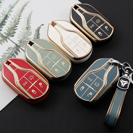Capa para chave de carro para Maserati Levante Ghibli Quattroporte GT Granturismo GranCabrio TPU Protetor Fob Acessórios