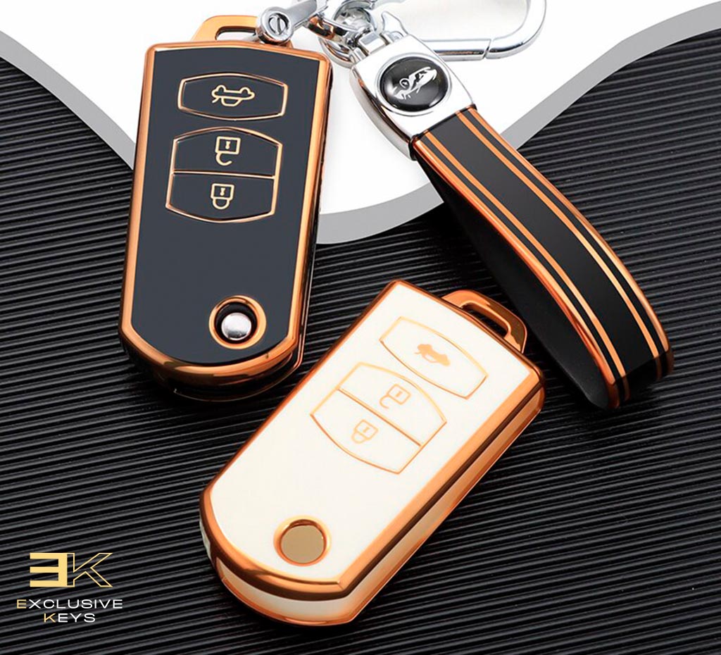 Capa para Mazda 3, 5, 6, Série M6, RX8 e MX5 (3 Botões)