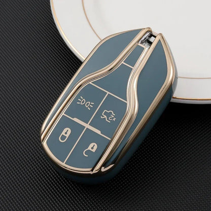 Capa para chave de carro para Maserati Levante Ghibli Quattroporte GT Granturismo GranCabrio TPU Protetor Fob Acessórios