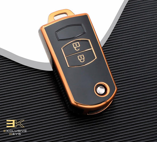 Capa para Mazda 3, 5, 6, Série M6, RX8 e MX5 (2 botões)