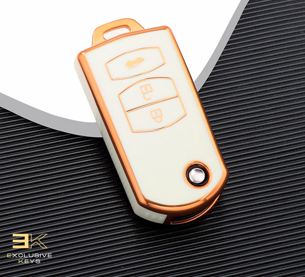 Capa para Mazda 3, 5, 6, Série M6, RX8 e MX5 (3 Botões)