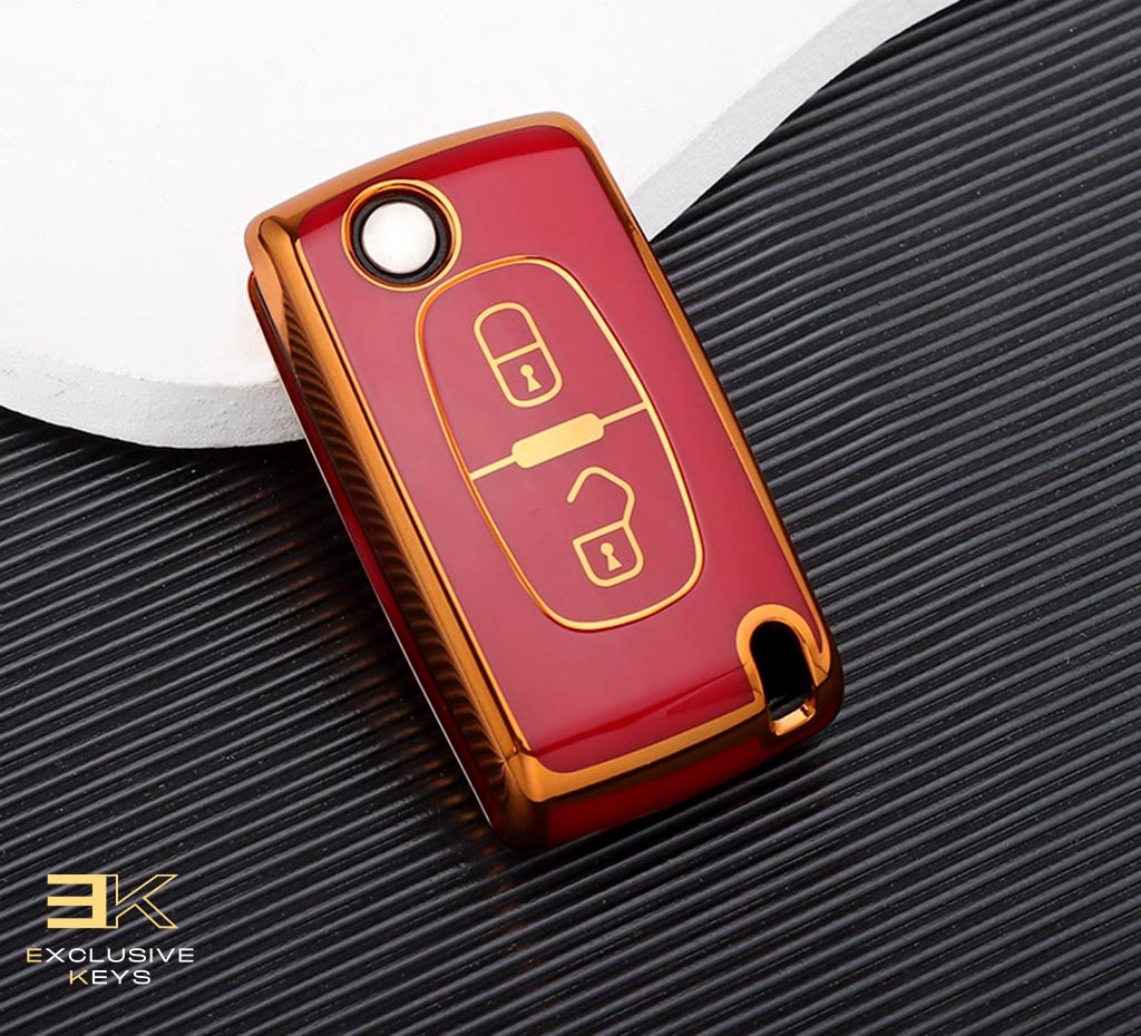 Capa para Citroën (2 Botões) Xsara, Picasso C3, C5, C6, C8, C4 Aircross
